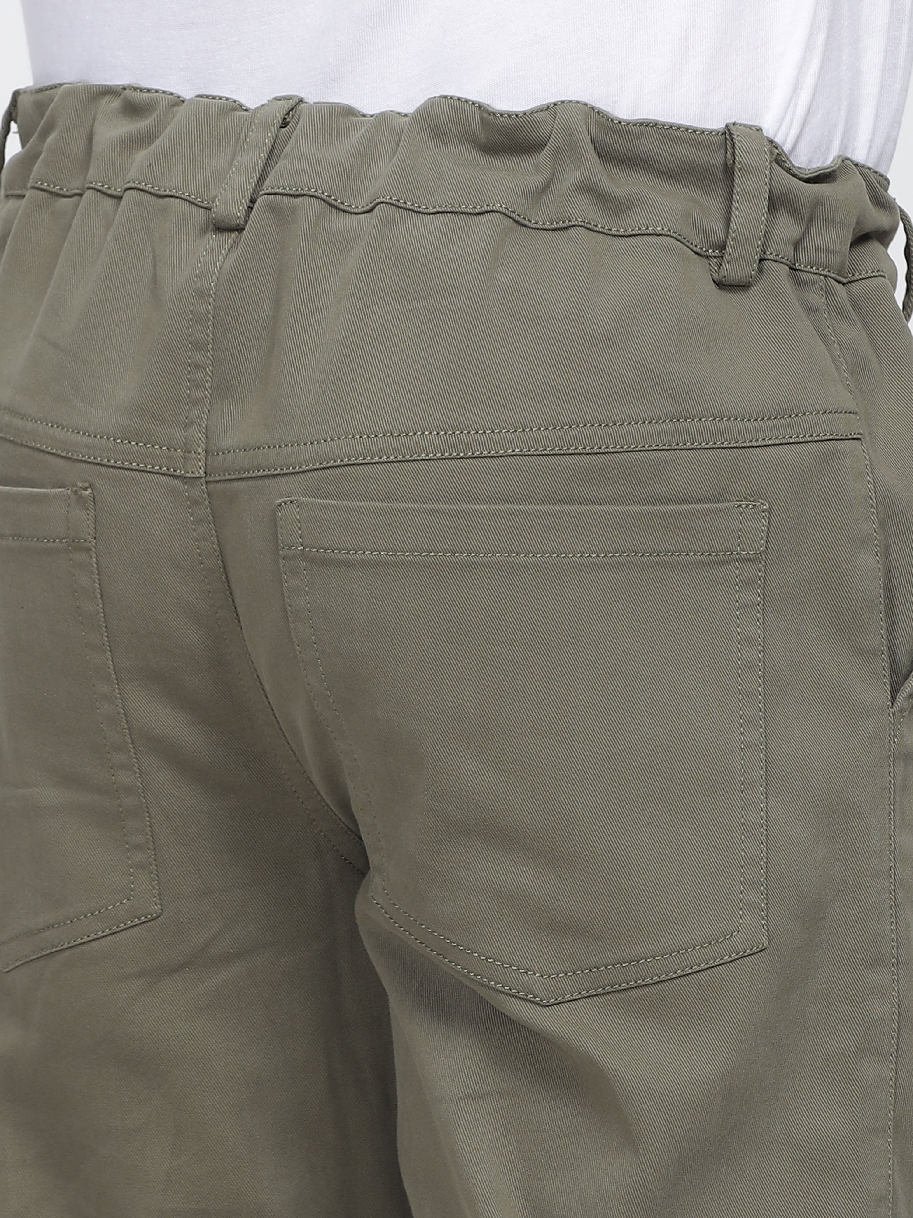 Light Sage Green Slim-Fit Chinos