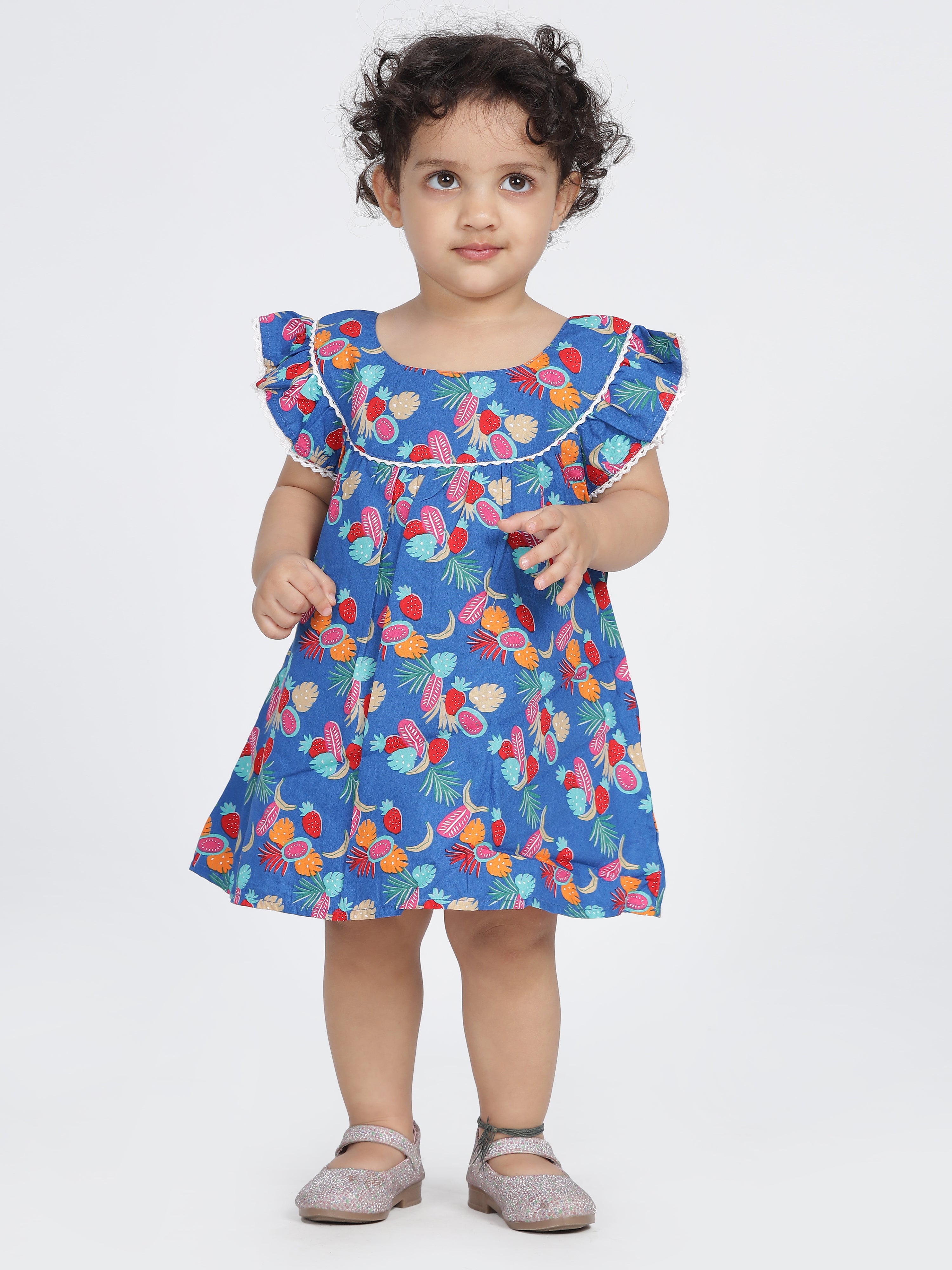 Tropical Breeze Flutter Dress