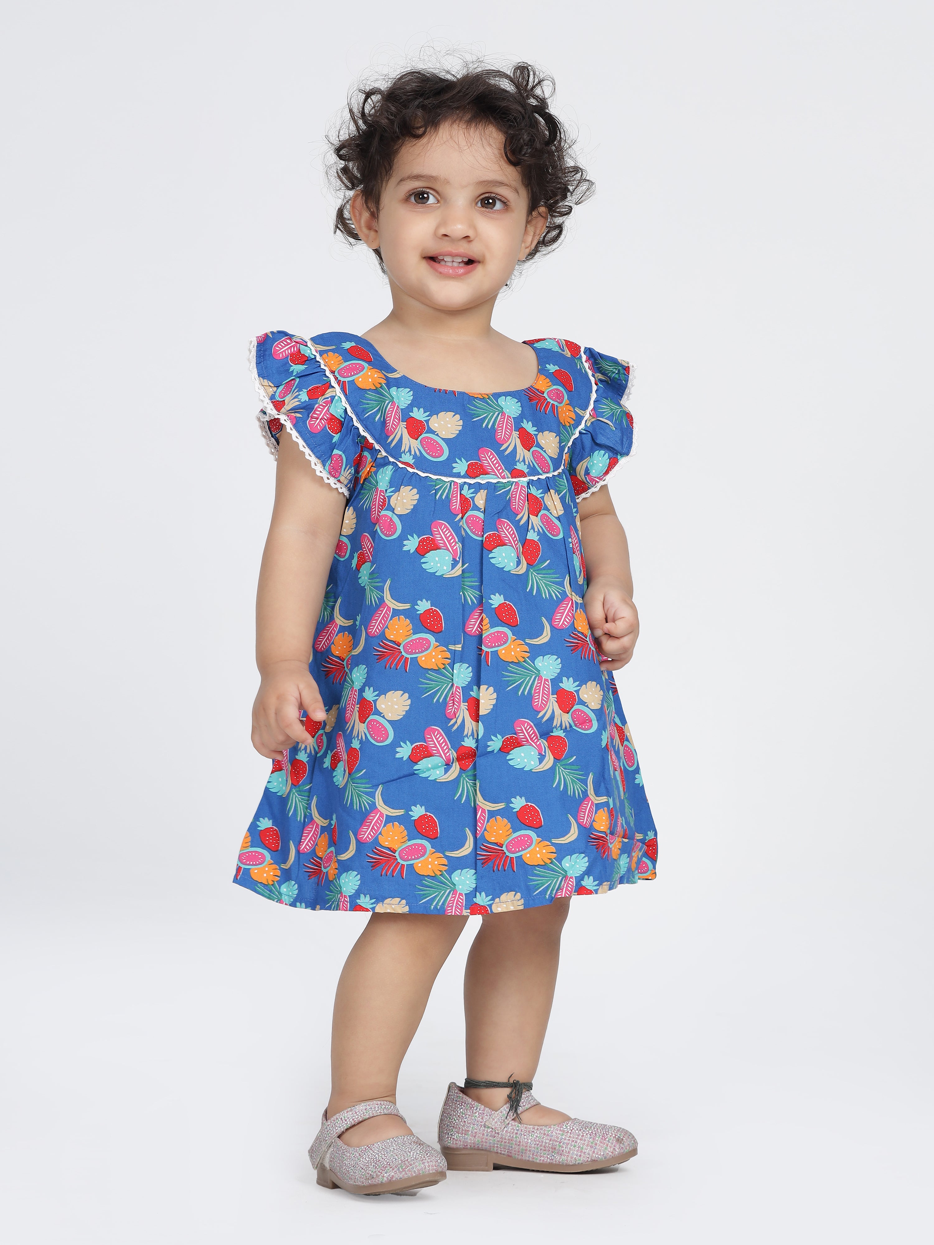 Tropical Breeze Flutter Dress