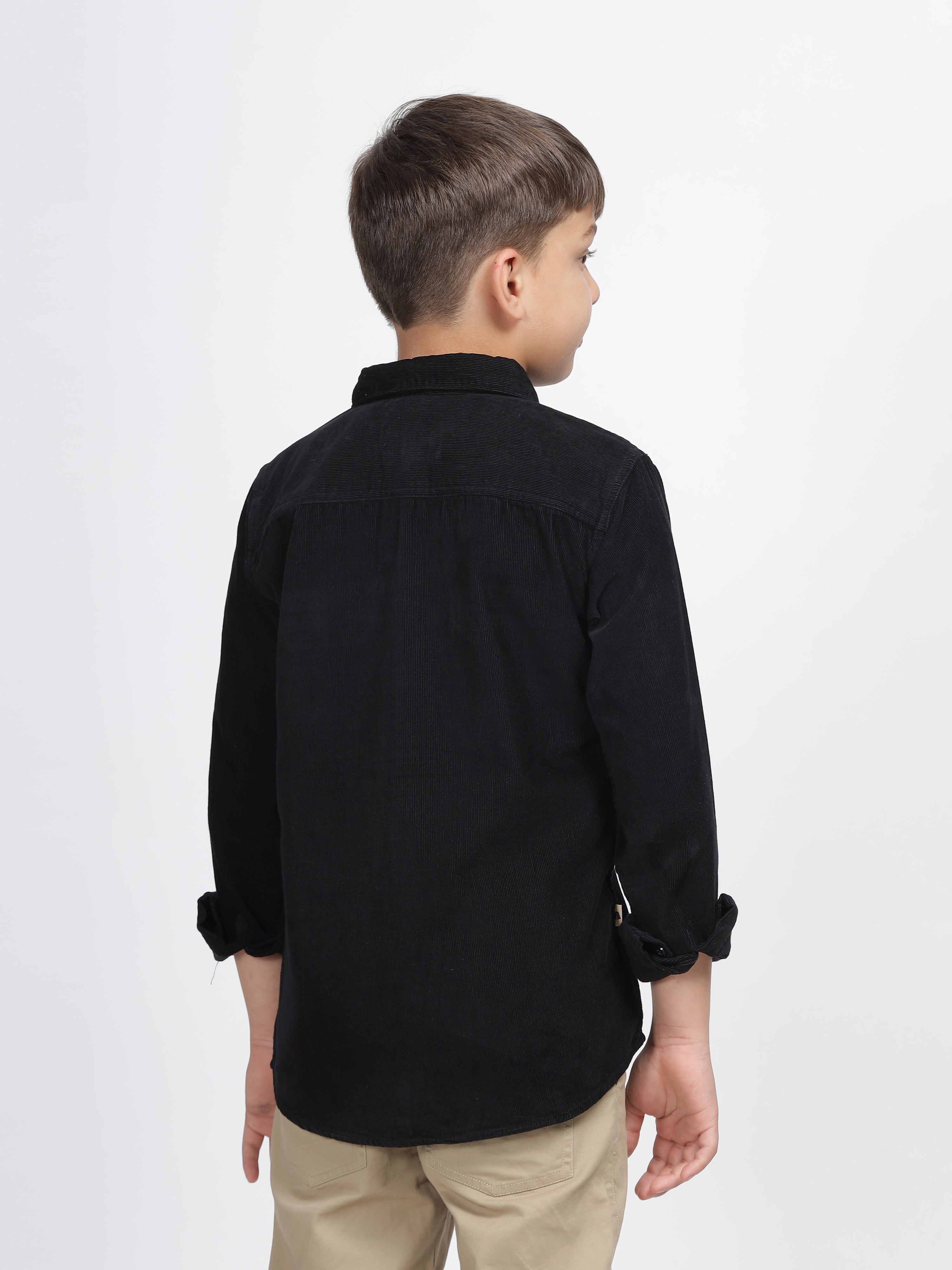 Black Onyx Patch Pocket Shirt