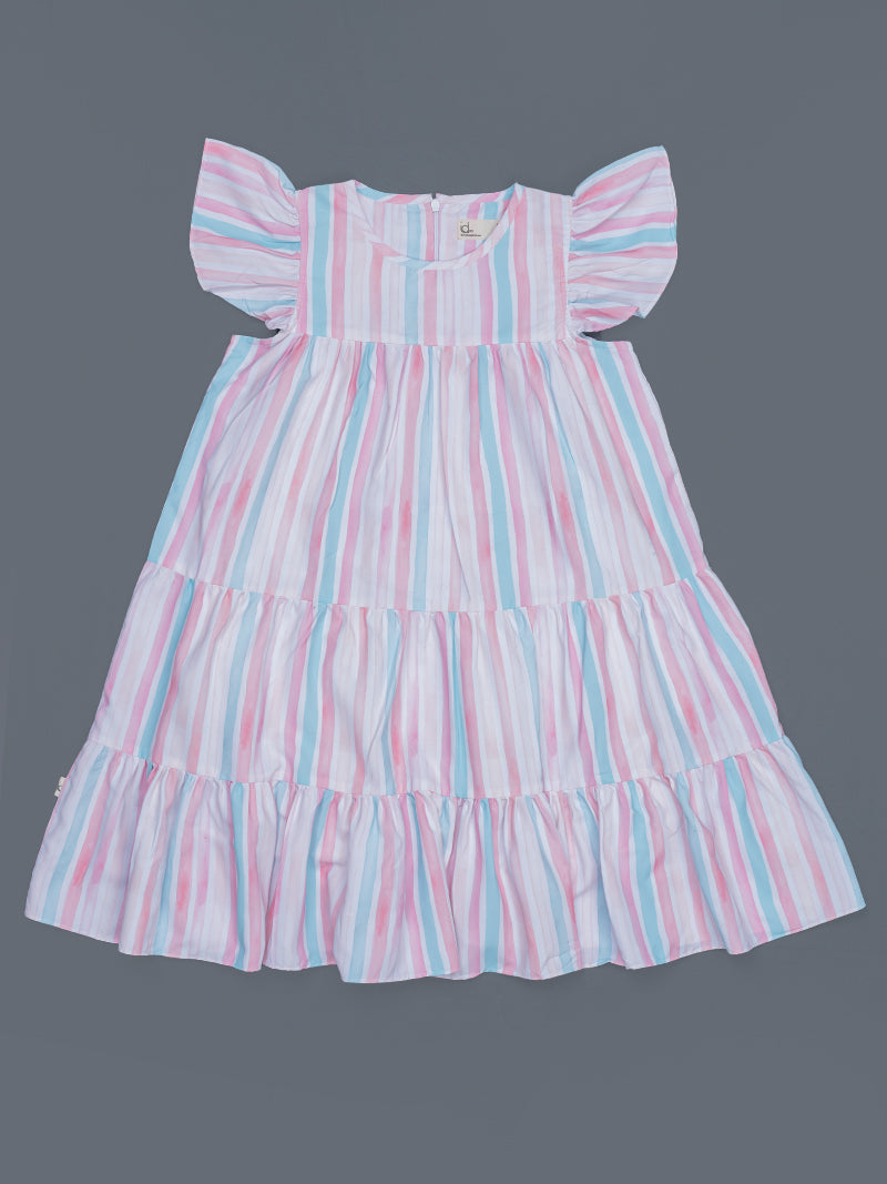 Cotton Candy Breeze Frock