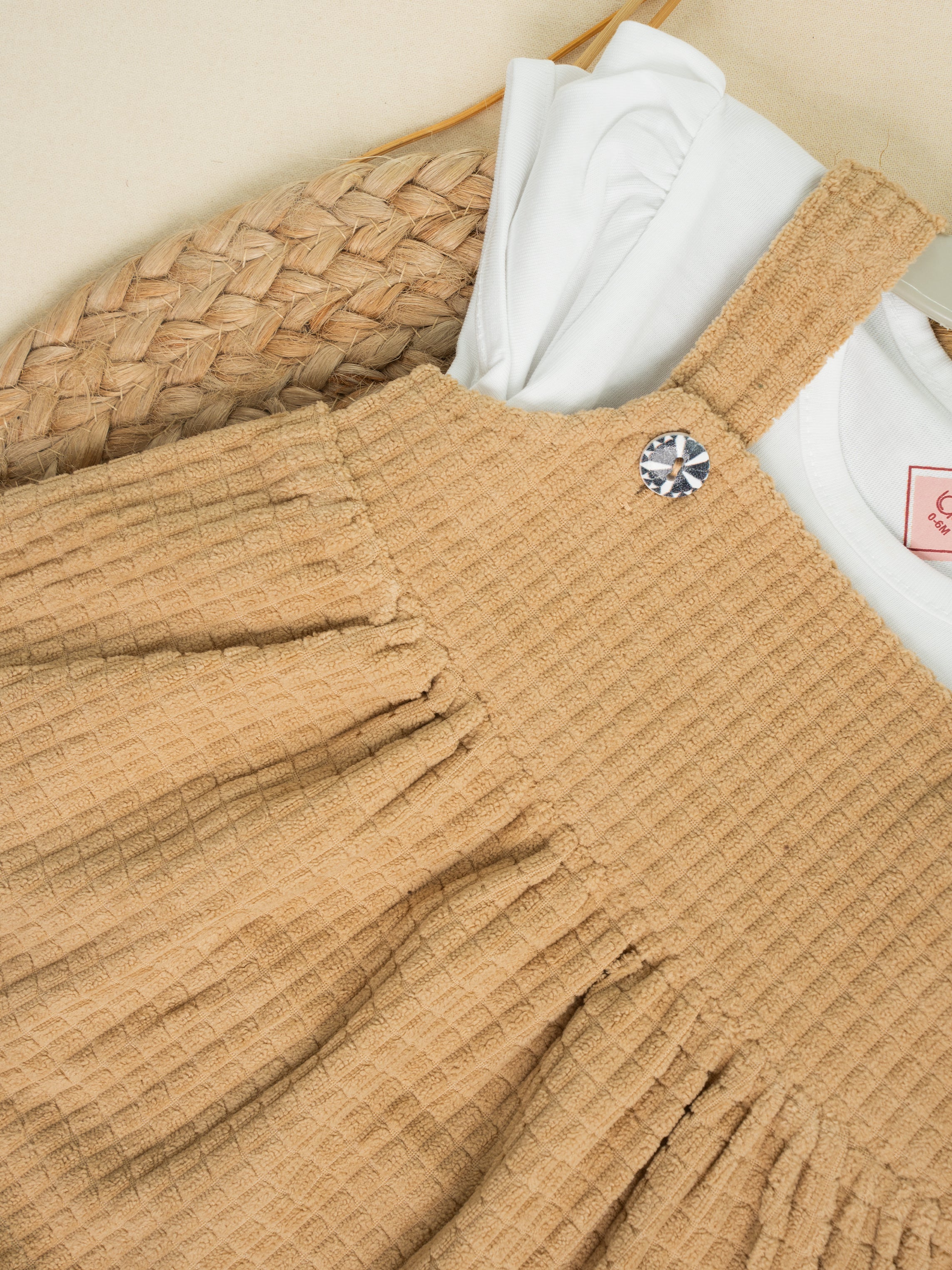 Caramel Whirl Pinafore