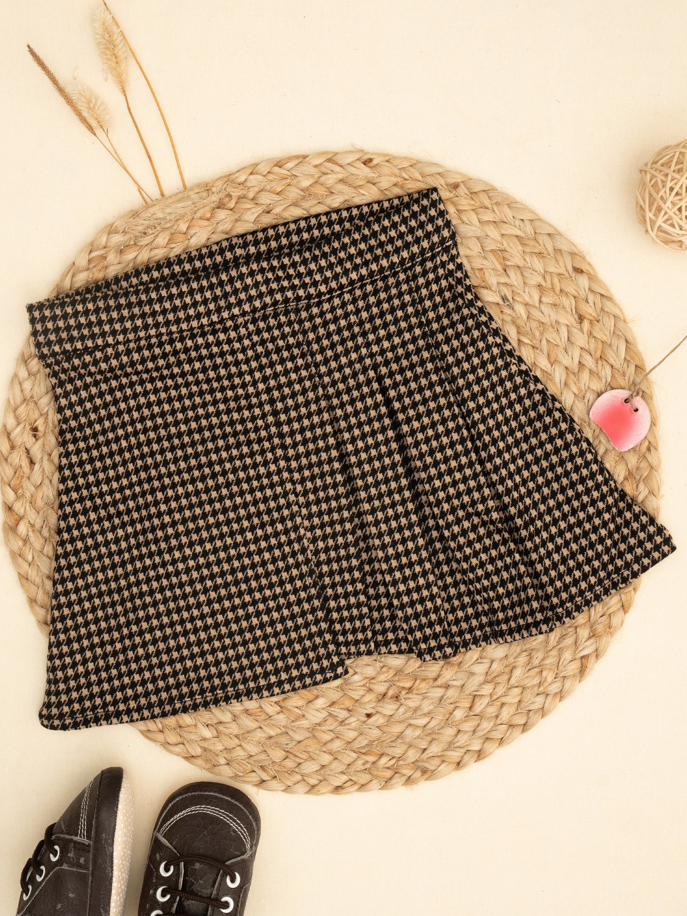 Autumn Check Skirt