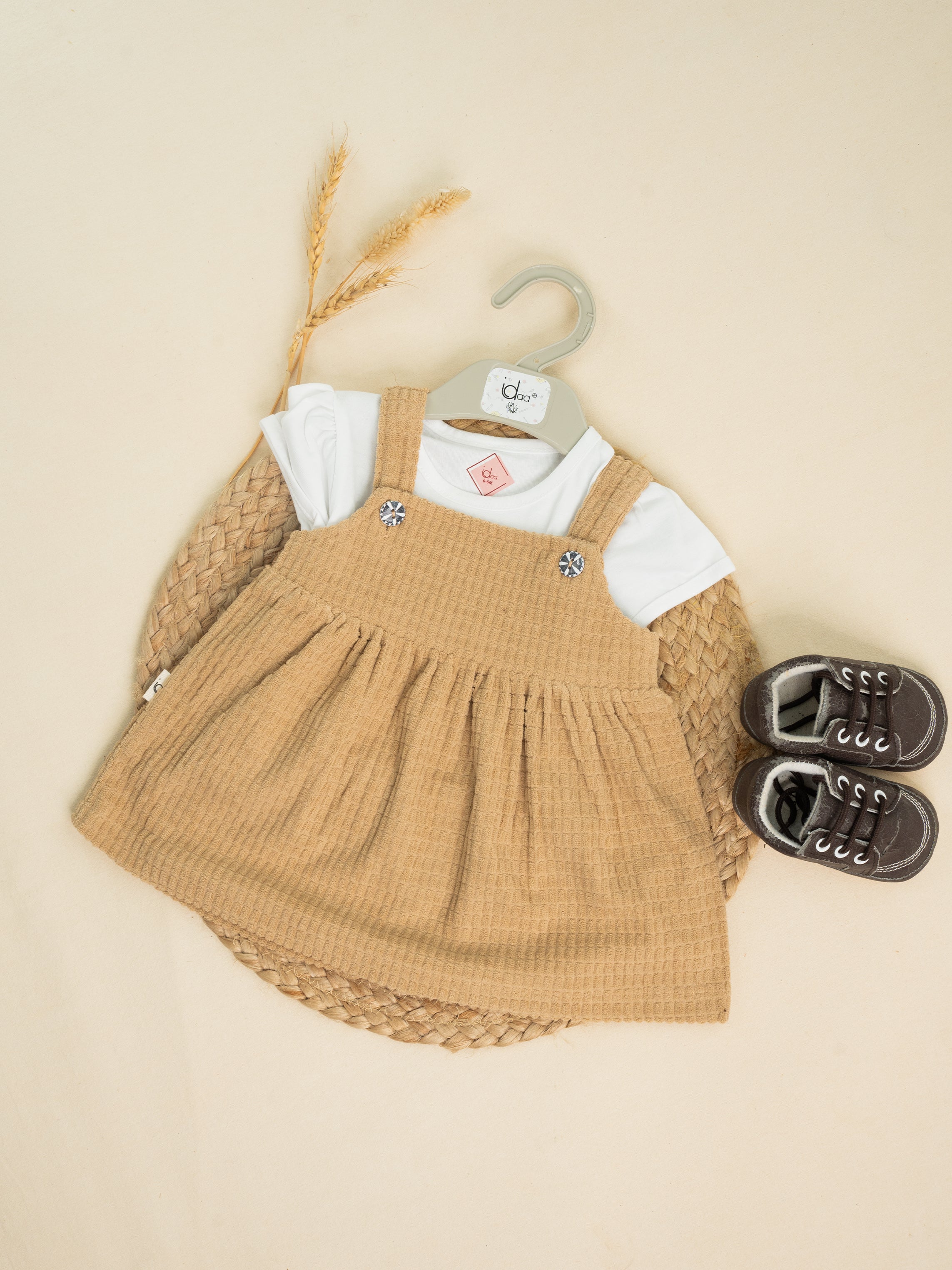 Caramel Whirl Pinafore