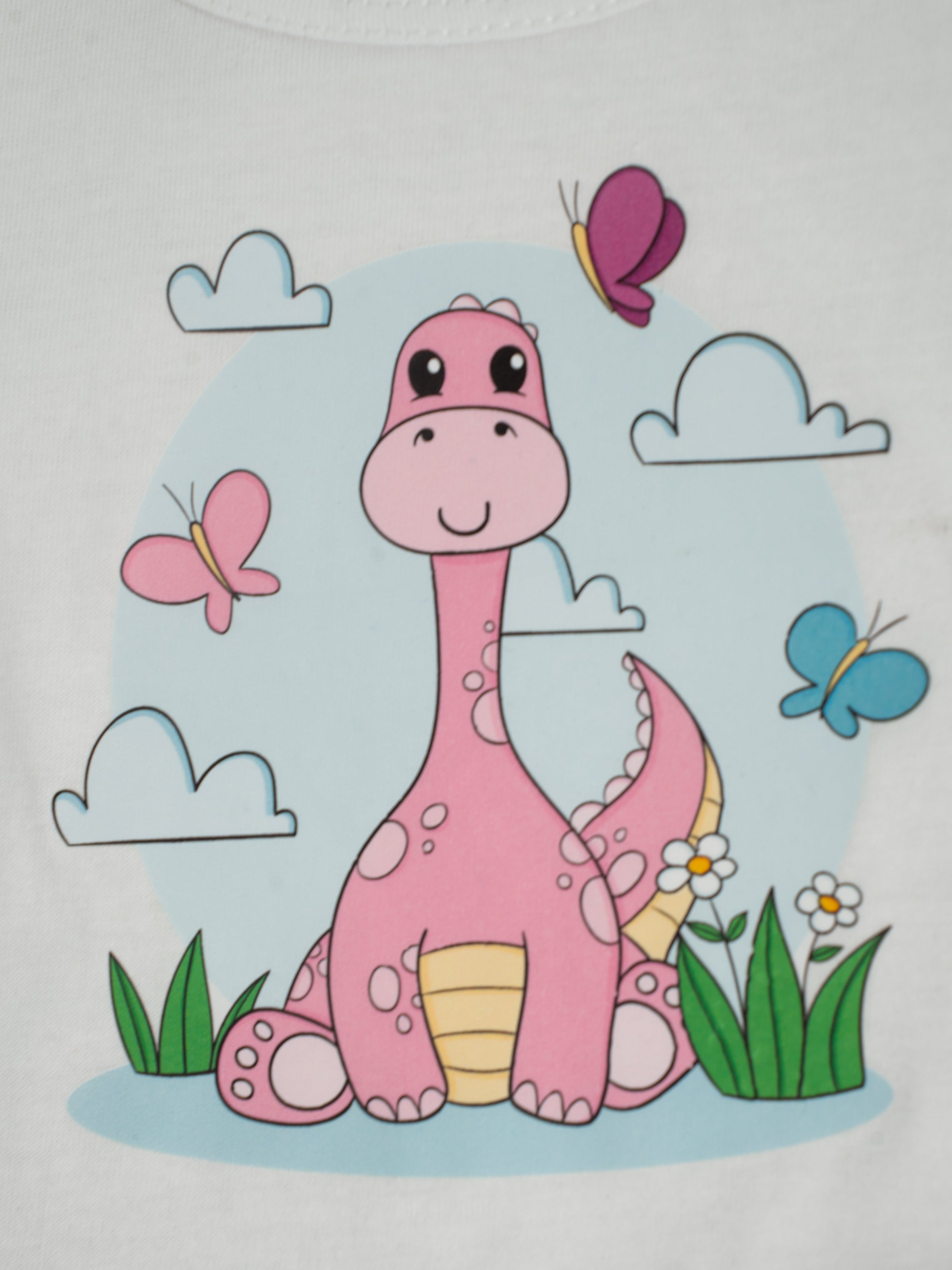 Floral Dino Playtime Outfit