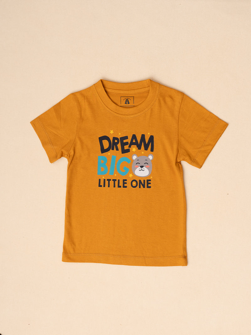 Dream Big Tee and Black Pants Set