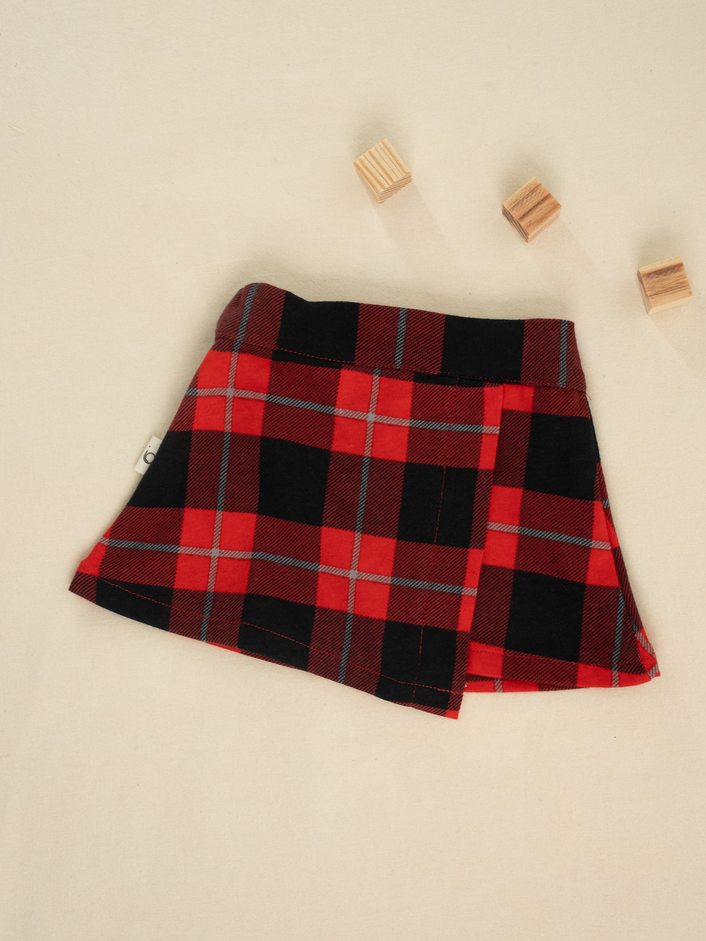 Scarlet Plaid Charm