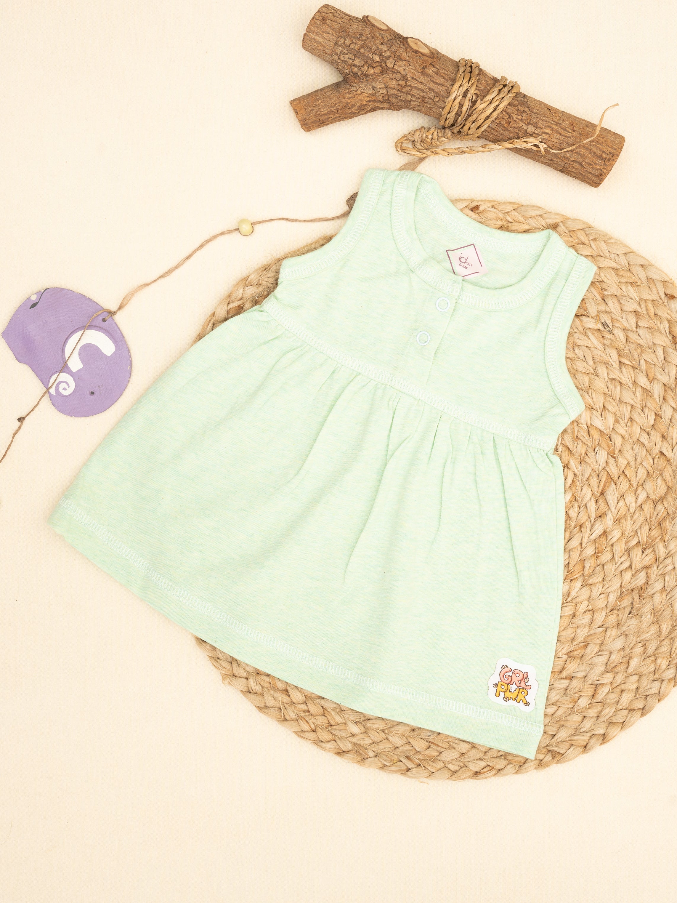 Dewdrop Mint Frock